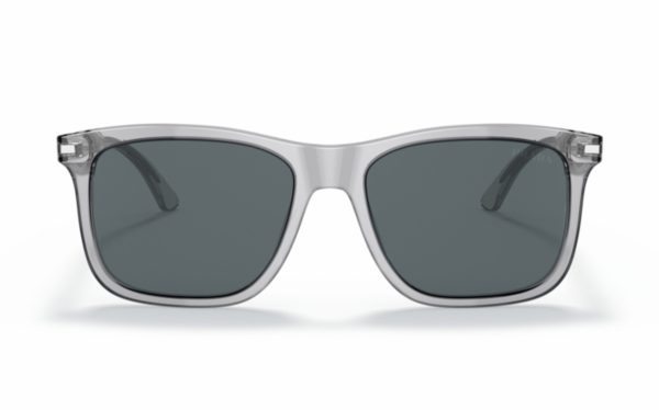 Prada Sunglasses PR 18WS U43-0A9 Lens Size 56 Frame Shape Rectangle Lens Color Blue for Men