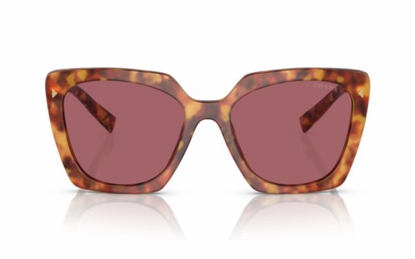 Prada Sunglasses PR 23ZS 4BW-08S Lens Size 54 Square Frame Shape Lens Color Purple for Women