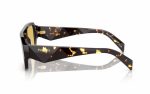 Prada Sunglasses PR A05S 16O-10C Lens Size 53 Frame Shape Rectangle Lens Color Yellow for Men
