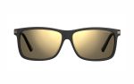 Polaroid Sunglasses PLD 2075/S/X 003LM Lens Size 59 Frame Shape Rectangle Lens Color Gray Golden For Men