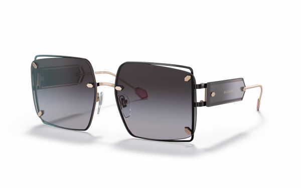 Bvlgari Sunglasses BV 6171 2023/8G Lens Size 59 Frame Shape Square Lens Color Gray For Women