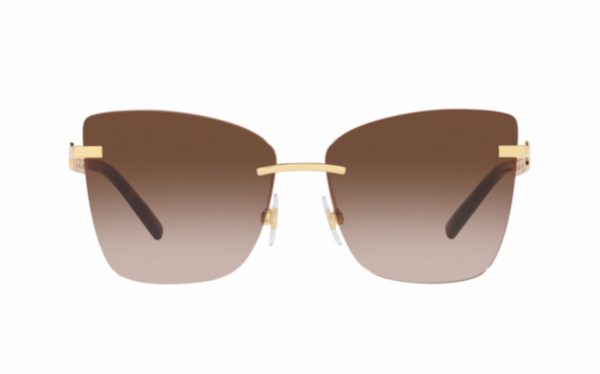 Dolce & Gabbana Sunglasses DG 2289 02/13 Lens Size 59 Frame Shape Butterfly Lens Color Brown for Women