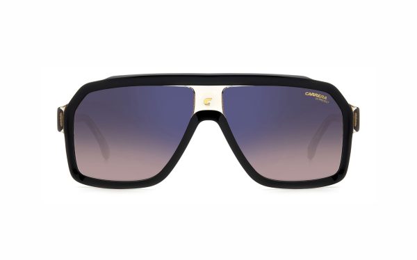 Carrera Sunglasses CAR 1053/S 0WM/A8 Lens Size 60 Square Frame Shape Lens Color Blue Brown for Men