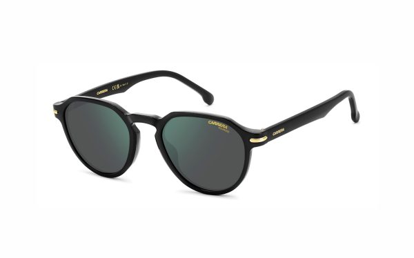 Carrera Sunglasses CAR 314/S 807/Q3 Lens Size 50 Frame Shape Round Lens Color Green For Unisex