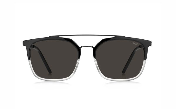 Hugo Boss Sunglasses HUG 1124/S 7C5IR Lens Size 55 Square Frame Shape Lens Color Gray for Men