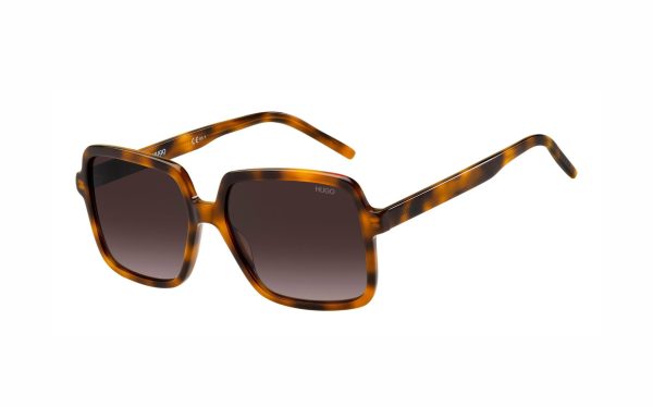 Hugo Boss Sunglasses HUG 1135/S 05LHA Lens Size 56 Frame Shape Rectangle Lens Color Brown for Women