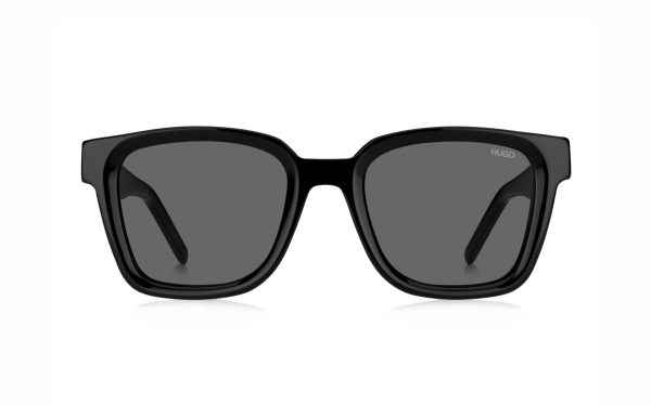 نظارة شمسية هوغو بوس HUG 1157/S 807IR حجم العدسة 51 شكل الاطار مربع لون العدسة رمادي رجالي
