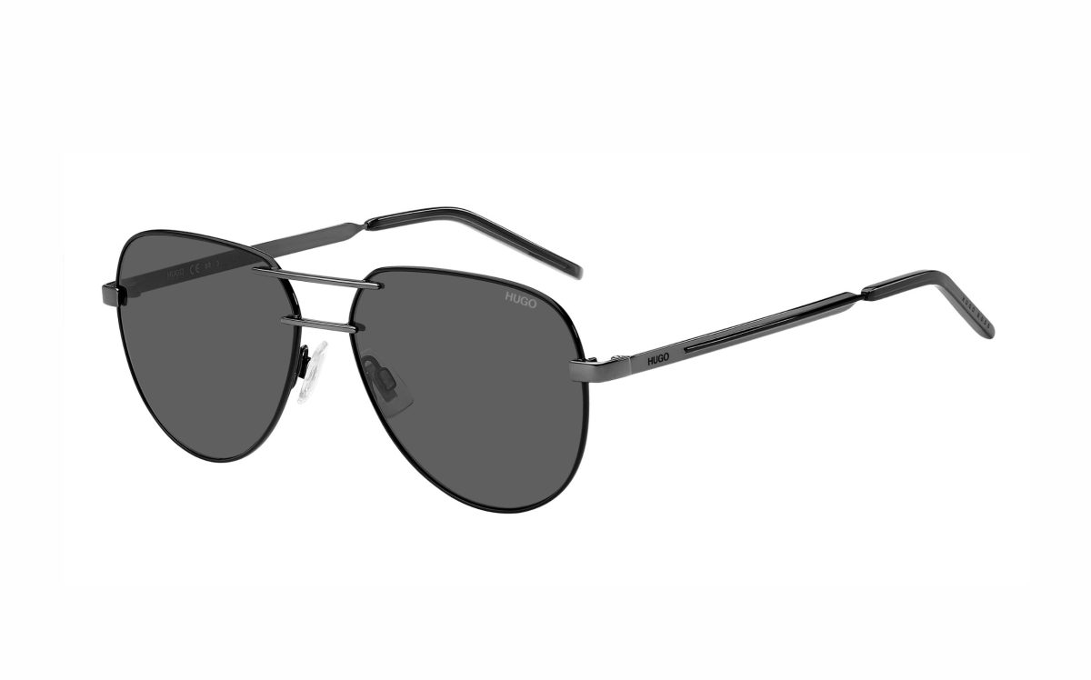 Hugo Boss Sunglasses HUG 1166/S ANSIR Lens Size 58 Frame Shape Aviator Lens Color Gray for Men