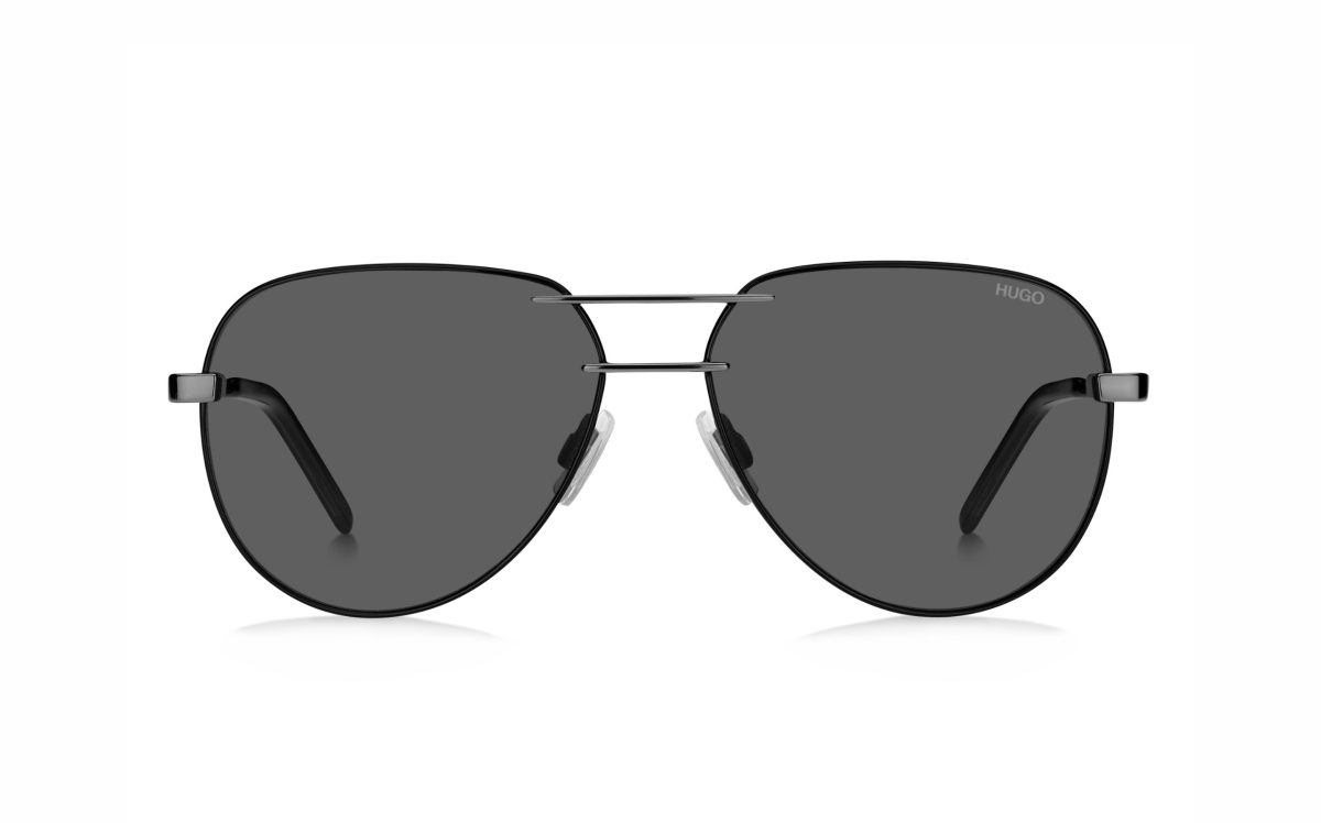 Hugo Boss Sunglasses HUG 1166/S ANSIR Lens Size 58 Frame Shape Aviator Lens Color Gray for Men
