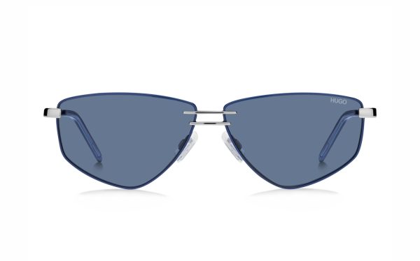 نظارة شمسية هوغو بوس HUG 1167/S DTYKU حجم العدسة 60 شكل الاطار سداسي لون العدسة أزرق رجالي