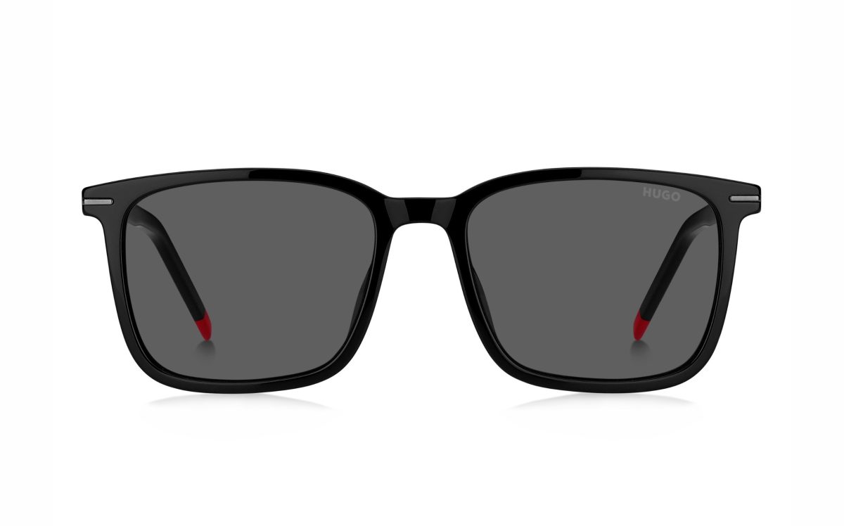 نظارة شمسية هوغو بوس HUG 1168/S OITIR حجم العدسة 54 شكل الاطار مستطيل لون العدسة رمادي رجالي