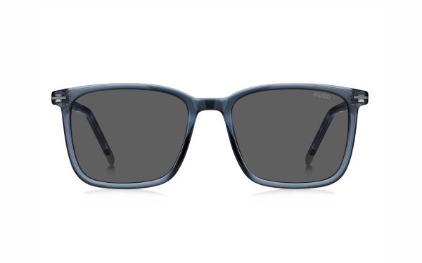 Hugo Boss Sunglasses HUG 1167/S ANSIR Lens Size 60 Frame Shape Hexagon Lens Color Gray for Men