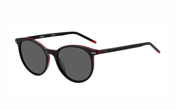 Hugo Boss Sunglasses HUG 1173/S OITIR Lens Size 52 Frame Shape Round Lens Color Gray for Women