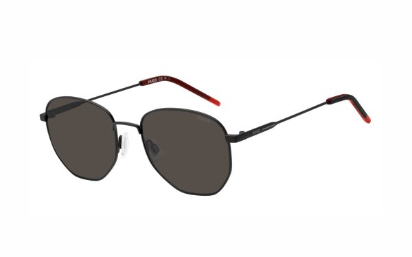 Hugo Boss Sunglasses HUG 1178/S 003/IR Lens Size 55 Frame Shape Hexagon Lens Color Gray for Men