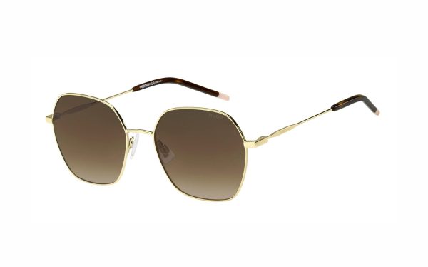 Hugo Boss Sunglasses HUG 1183/S J5GHA Lens Size 56 Frame Shape Hexagon Lens Color Brown for Women