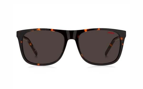 نظارة شمسية هوغو بوس HUG 1194/S 086/IR حجم العدسة 56 شكل الاطار مربع لون العدسة رمادي رجالي