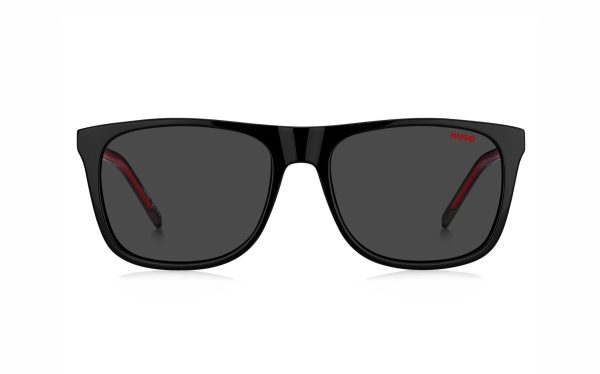 نظارة شمسية هوغو بوس HUG 1194/S 807IR حجم العدسة 56 شكل الاطار اعلى مستوى لون العدسة رمادي رجالي