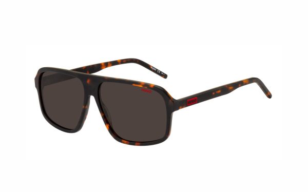 نظارة شمسية هوغو بوس HUG 1195/S 086IR حجم العدسة 60 شكل الاطار اعلى مستوى لون العدسة رمادي رجالي