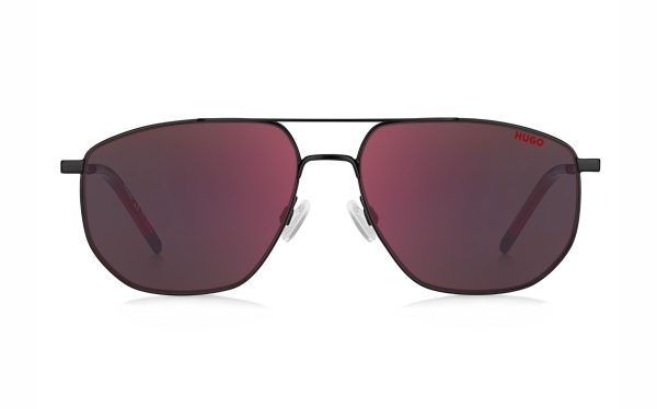 Hugo Boss Sunglasses HUG 1207/S 003/AO Lens Size 58 Frame Shape Aviator Lens Color Red for Men