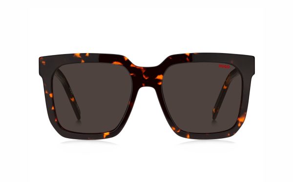 نظارة شمسية هوغو بوس HUG 1218/S 086/IR حجم العدسة 56 شكل الاطار مربع لون العدسة رمادي رجالي