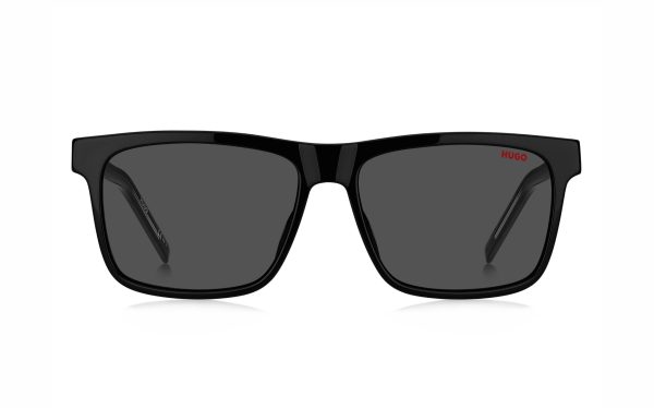 نظارة شمسية هوغو بوس HUG 1242/S 807/IR حجم العدسة 56 شكل الاطار مستطيل لون العدسة رمادي رجالي