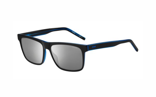 Hugo Boss Sunglasses HUG 1242/S D51/DC Lens Size 56 Frame Shape Rectangle Lens Color Silver for Men