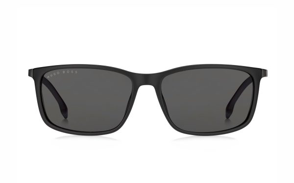 نظارة شمسية هوغو بوس HUG 1248/S 003/IR حجم العدسة 60 شكل الاطار مستطيل لون العدسة رمادي رجالي