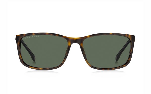 Hugo Boss Sunglasses HUG 1248/S N9P/QT Lens Size 60 Frame Shape Rectangle Lens Color Green for Men