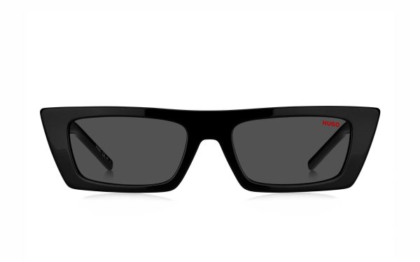 Hugo Boss Sunglasses HUG 1256/S 807/IR Lens Size 52 Frame Shape Rectangle Lens Color Gray for Women