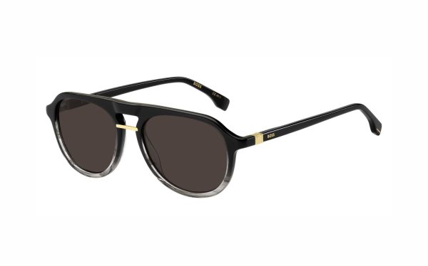 Hugo Boss Sunglasses HUG 1435/S 37N/IR Lens Size 54 Frame Shape Aviator Lens Color Gray for Men