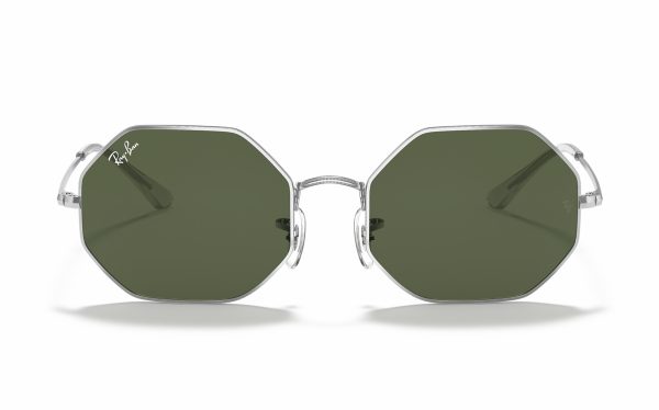 نظارة شمسية راي بان اوكتاجون RB 1972 9149/31 حجم العدسة 54 شكل الاطار ثماني لون العدسة أخضر للجنسين