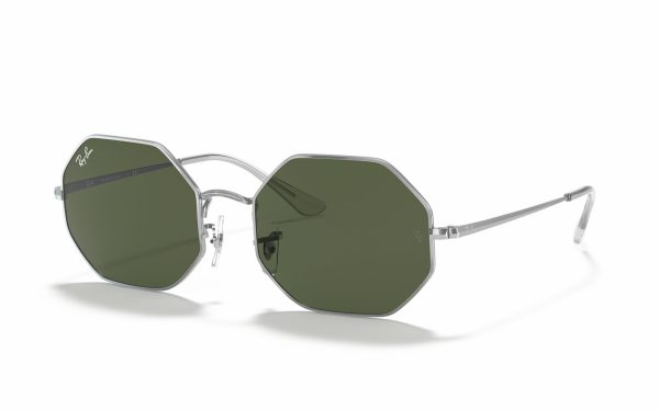 Ray-Ban Octagon Sunglasses RB 1972 9149/31 Lens Size 54 Frame Shape Octagon Lens Color Green For Unisex