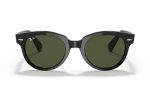 Ray-Ban Orion Sunglasses RB 2199 901/31 Lens Size 52 Frame Shape Round Lens Color Green For Unisex