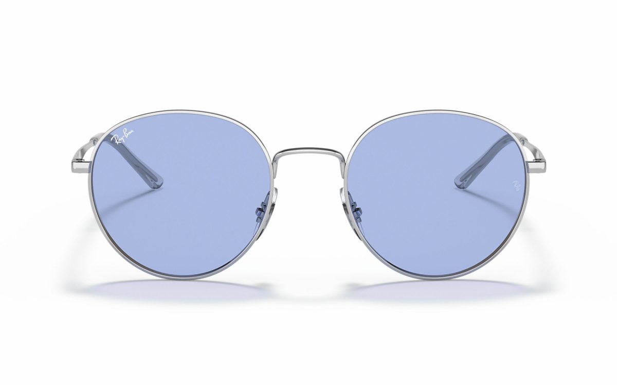 Ray-Ban Sunglasses RB 3681 003/80 Lens Size 50 Frame Shape Round Lens Color Blue For Unisex