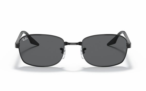 Ray-Ban Sunglasses RB 3690 002/B1 Lens Size 54 Square Frame Shape Lens Color Gray for Unisex