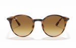 Ray-Ban Sunglasses RB 4336 820/51 Lens Size 50 Frame Shape Round Lens Color Brown for Unisex