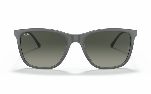 Ray-Ban Sunglasses RB 4344 6536/71 Lens Size 56 Square Frame Shape Lens Color Gray for Unisex