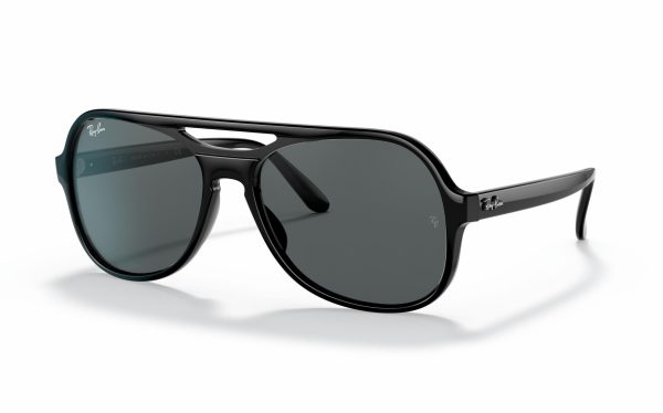 Ray-Ban Powderhorn Sunglasses RB 4357 601/B1 Lens Size 58 Frame Shape Aviator Lens Color Gray Unisex