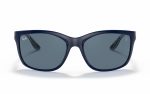 نظارة شمسية راي بان سكوديريا فيراري كولكشن RB 8356-M F621/80 حجم العدسة 61 شكل الاطار مربع لون العدسة أزرق للجنسين