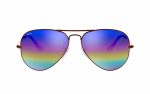 Ray-Ban Aviator Sunglasses RB 3025 9019/C2 Lens Size 58 Frame Shape Aviator Lens Color Multicolor Unisex