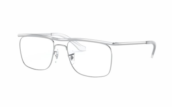 نظارة طبية راي بان أولمبيان RB 6519 2501 حجم العدسة 52 شكل الاطار مربع لون العدسة للجنسين