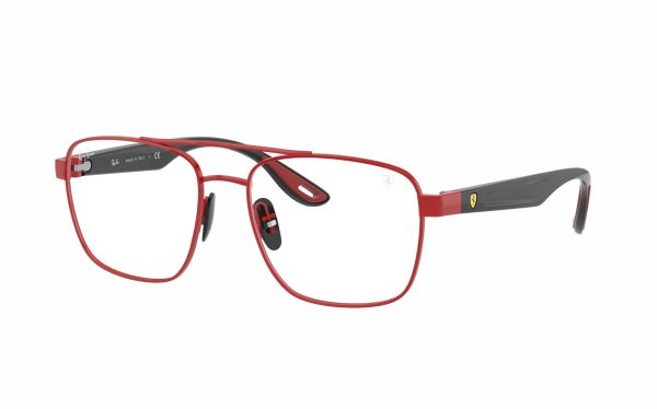 Ray-Ban Scuderia Ferrari Collection Eyeglasses RB 6467-M F047 Lens Size 54 Square Frame Shape for Men