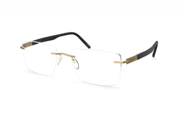 Silhouette Identity Eyeglasses 5535 7520 lens size 54 square frame shape for unisex