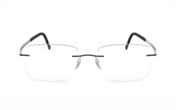 Silhouette Momentum Eyeglasses 5529 9010 lens size 54 square frame shape for unisex