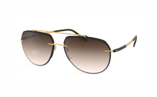 Silhouette Ring Sunglasses 8719 9030 Aviator Frame Shape Lens Color for Men