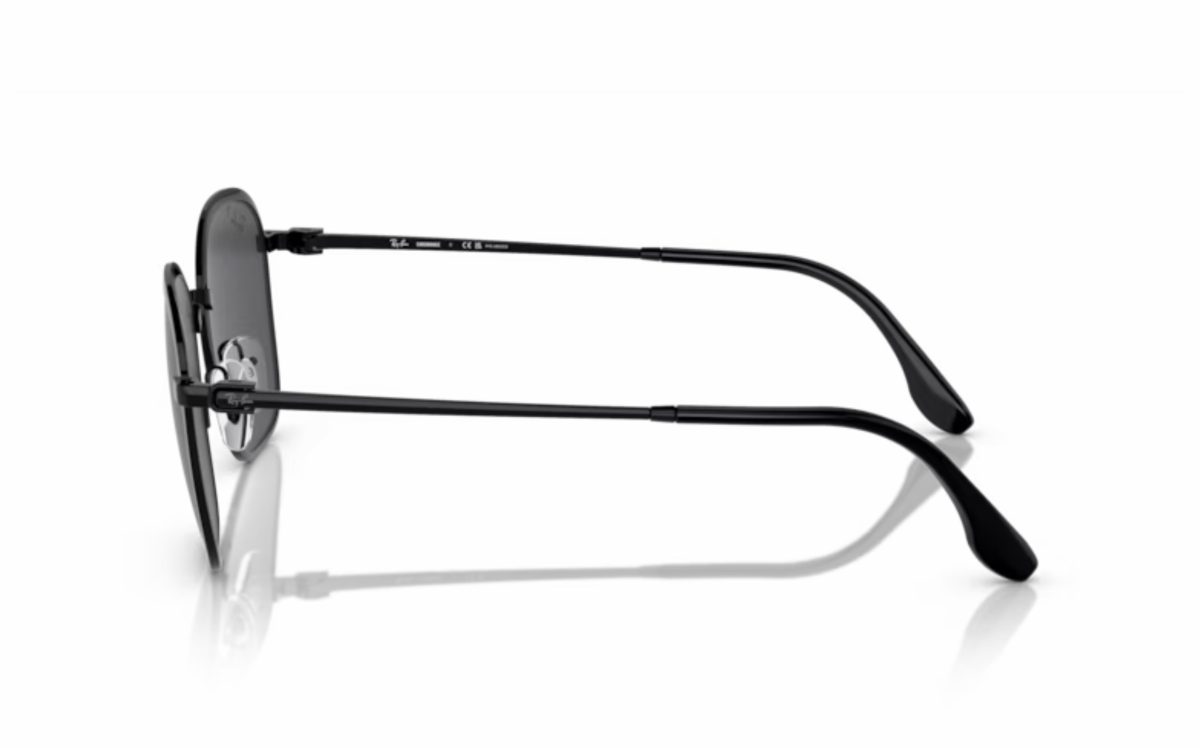 Ray-Ban Sunglasses RB 3720 002/K8 Lens Size 55 Frame Shape Square Lens Color Gray Polarized for Unisex