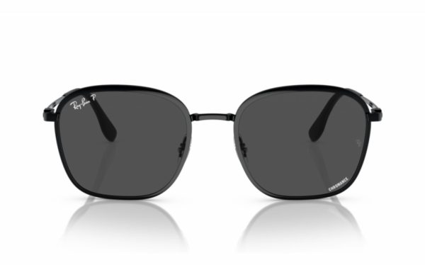 Ray-Ban Sunglasses RB 3720 002/K8 Lens Size 55 Frame Shape Square Lens Color Gray Polarized for Unisex