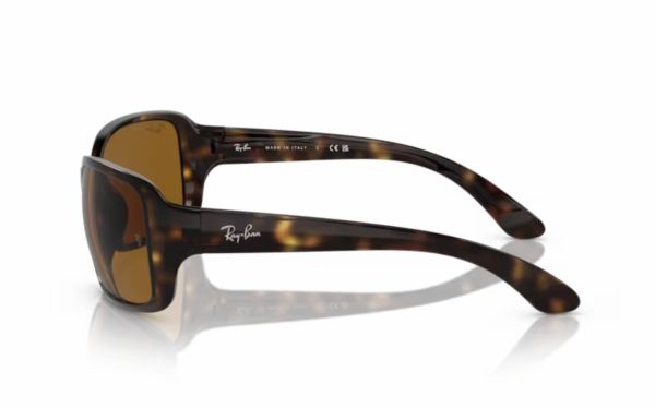 Ray-Ban Sunglasses RB 4068 642/33 Lens Size 60 Frame Shape Square Lens Color Brown for Women