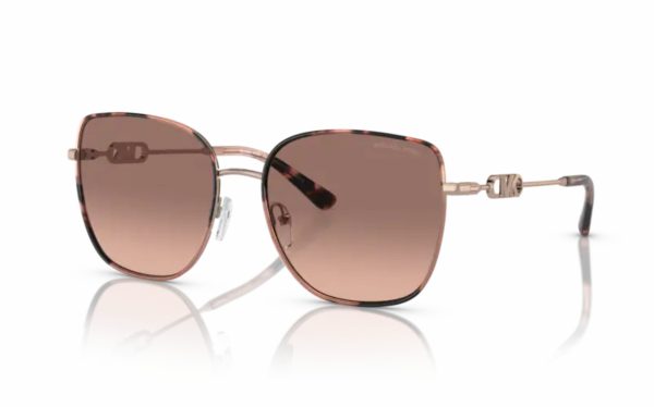 Michael Kors Empire Square 2 Sunglasses MK 1129J 110813 Lens Size 56 Frame Shape Square Lens Color Brown for Women