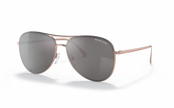 Michael Kors Kona Sunglasses MK 1089 11086G Lens Size 59 Frame Shape Aviator Lens Color Silver for Women